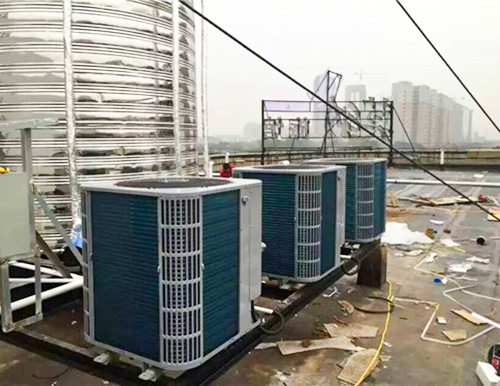 熱水器商用用水安裝現場